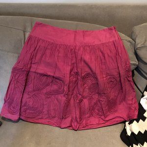 Maroon Skirt